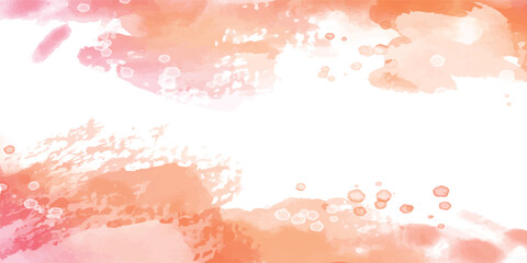 Obraz premium Smooth Maroon Watercolor Brush Texture on White Paper with Gentle Artistic Transitions. Maroon and White Color Blended Watercolor Texture on Clean Paper Vector Background 