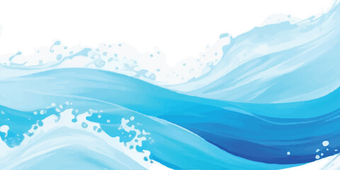 Abstract Blue Watercolor Background with Smooth Flowing Textures and Light Transparent Brush Strokes for Modern Design Projects. Transparent abstract soft green and blue abstract water color 