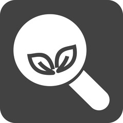 Organic Search Icon - SVG Line Style
