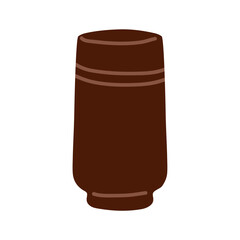 Ceramic mug displayed on a simple background showcasing artisan craftsmanship style