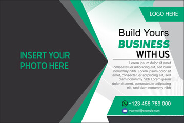 Fototapeta premium Post Card Banner Design 