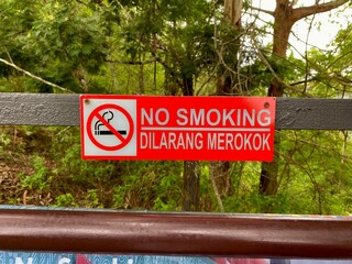 no smoking sign