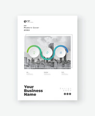 Corporate Book Cover Design Template in A4. Can be adapt to Brochure, Annual Report, Magazine, Poster, Business Presentation, Portfolio, Flyer, Banner, Website.