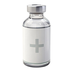 Medical Vaccine Vial Drawing