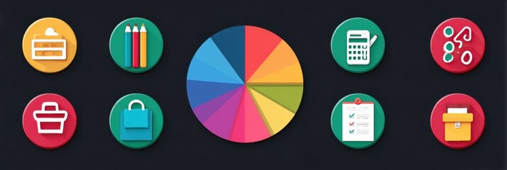Back to School Shopping Budget Breakdown Infographic With Essential Categories and Spending Tips for Families Planning for the School Year