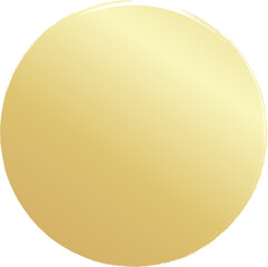 Gold different round brush. Design elements