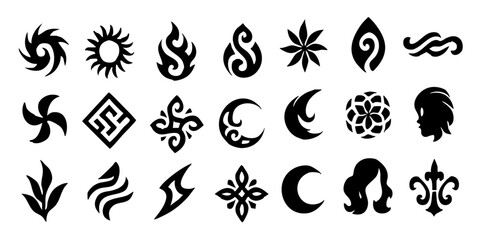 Unique Design Elements Vector Set