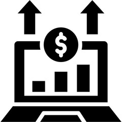 Online Revenue Icon