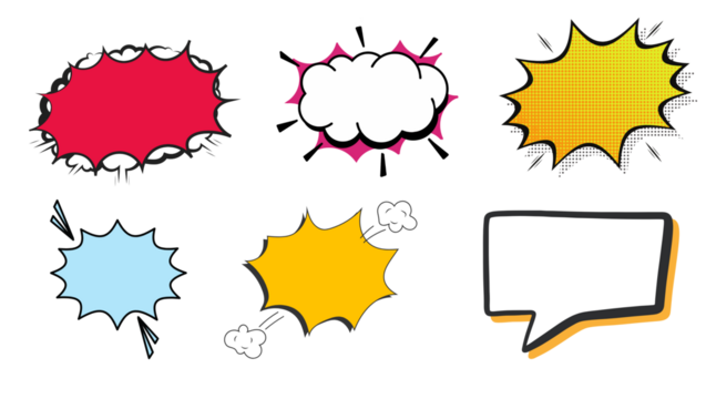 漫画の吹き出し