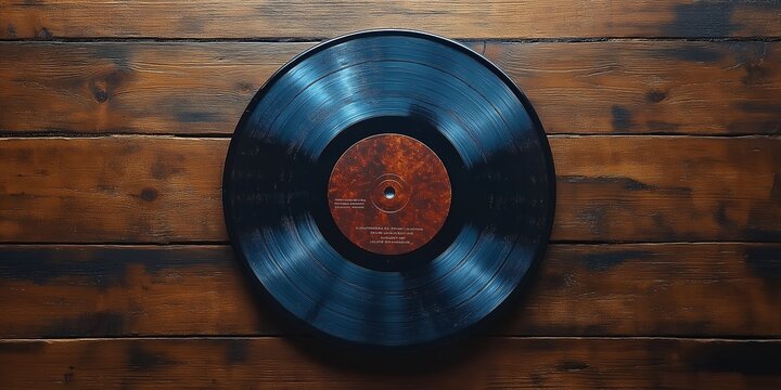 CD mockup disc music album digital data storage media entertainment blank template AI generated art