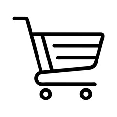 shopping cart icon vector illustration