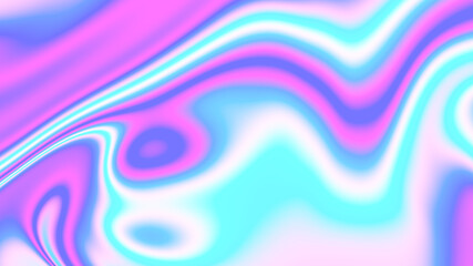 Holographic Swirls – Abstract Liquid Gradient Background