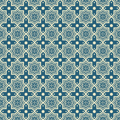 Modern Refined Arabic Pattern Background Art