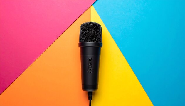 Podcast Design, Elegant Photo, Vibrant Modern Style