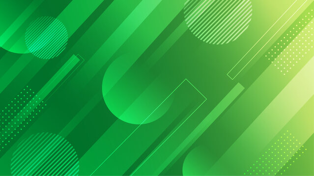 Abstract Green Background Design Layout Design