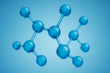 3d render of molecule