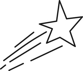 Shooting Star Doodle