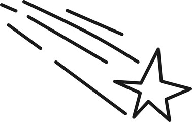 Shooting Star Doodle