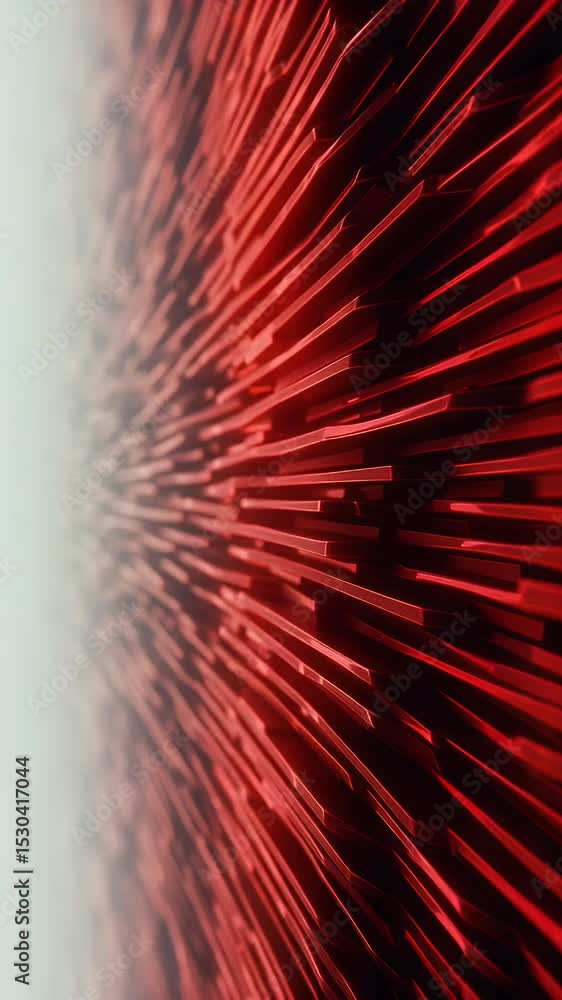 Poster red lines abstract background pattern texture modern geometric 3d