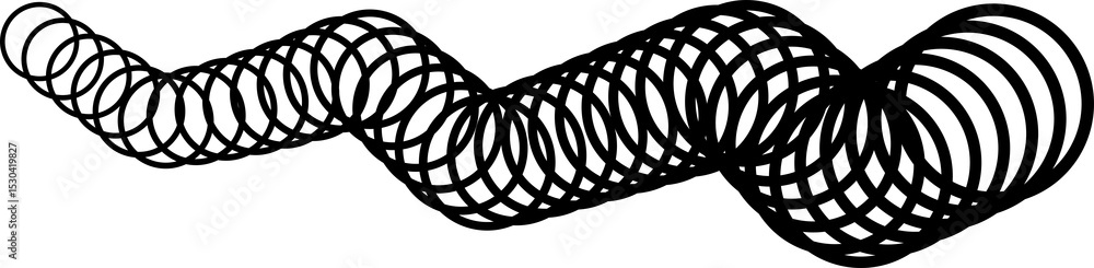 Poster circle with curve line gradient. futuristic technology concept