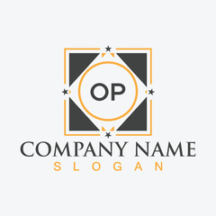 Abstract company logo design template