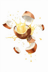 Burst of Coconut Freshness