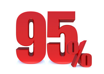 95 Percent off 3d Sign on White Background, Special Offer 95% Discount Tag, Sale Up to 95 Percent Off,big offer, Sale, Special Offer Label, Sticker, Tag, Banner, Advertising, offer ... See More 