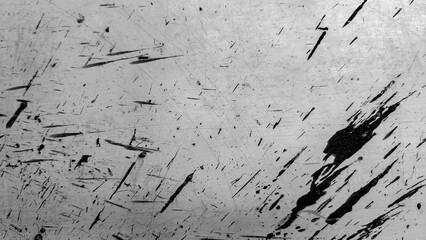 Abstract Splatter Texture: A monochrome composition showcasing a striking splatter texture, featuring contrasting black ink splashes on a subtly textured surface.