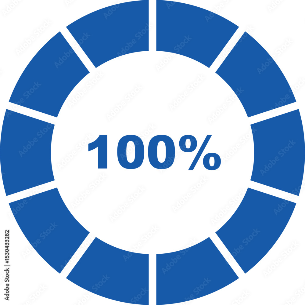 Poster percentage indicator set and icon vector design editable
