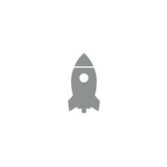 A sleek rocket launching into a clear blue sky, symbolizing innovation and exploration