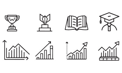 Black vector business icon set for web design, featuring symbols like home, phone, and arrow