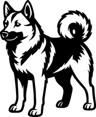 Norwegian Elkhound.eps