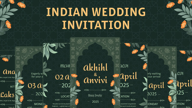 Indian Wedding Invitation