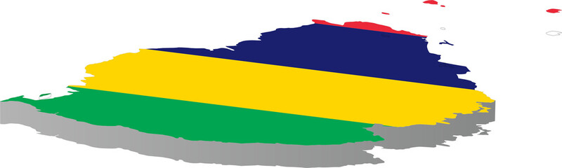 Mauritius country map location 