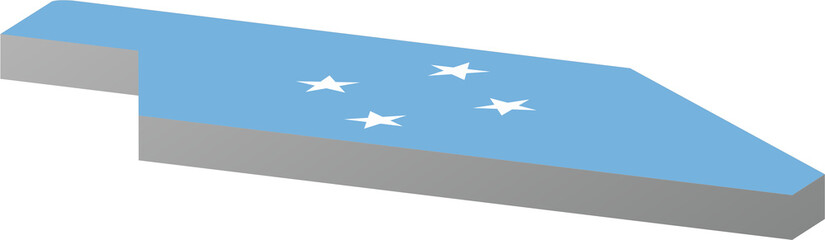 Micronesia country map location