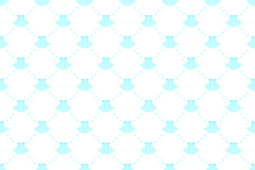 シェルパールパターン青