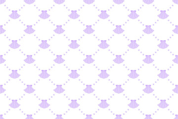 シェルパールパターン紫