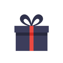 A beautifully wrapped gift box with a heart-shaped ribbon, perfect for celebrations