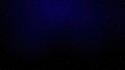 Fonde de degradado circular de azul marino a negro con pequeños puntos blancos simulando estrellas. 