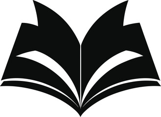 open book vector illustration