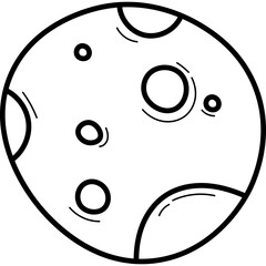 Full Moon Doodle