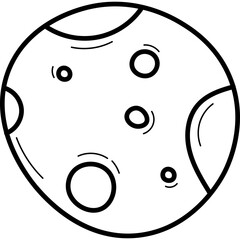 Full Moon Doodle