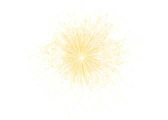 bright sparkler light display isolated on white background PNG