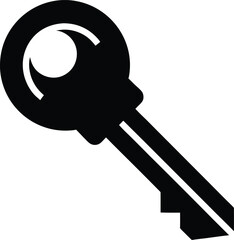 vector illustration of a key