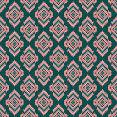 thai Ikat seamless pattern 