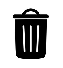 trash icon. trash can vector with trendy design