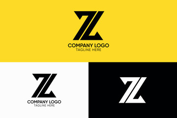 letter z arrows import export or transportation busniess logo, letter z abstract business logo
