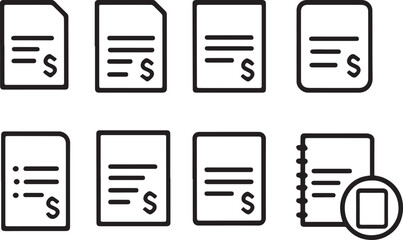 Invoice Vector | Billing Document Illustration EPS