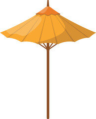 Beach Umbrella Illustration