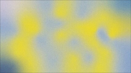 Abstract yellow and blue gradient background with smooth blurry texture and soft light effect
